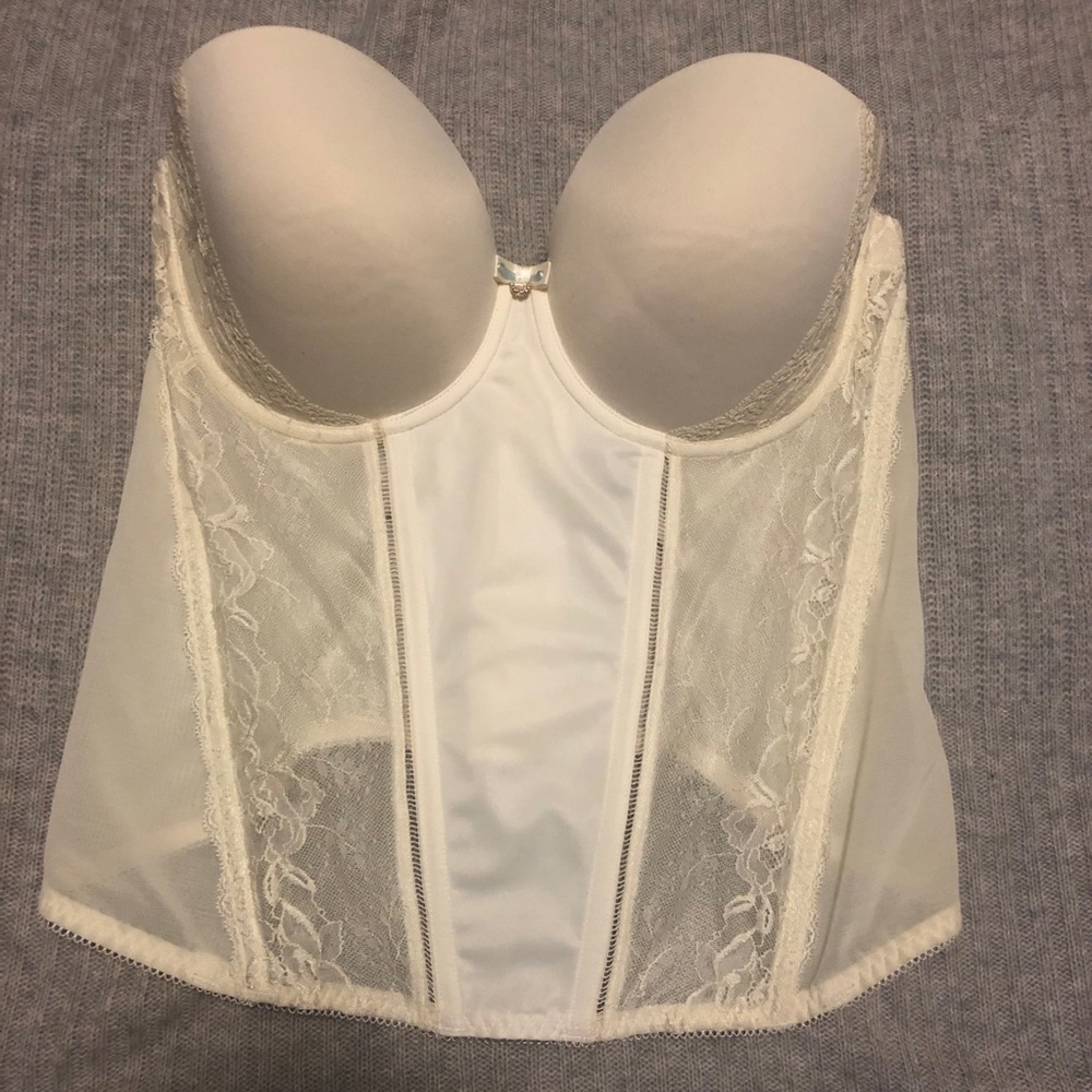 Fauve Strapless Bustier | Ivory